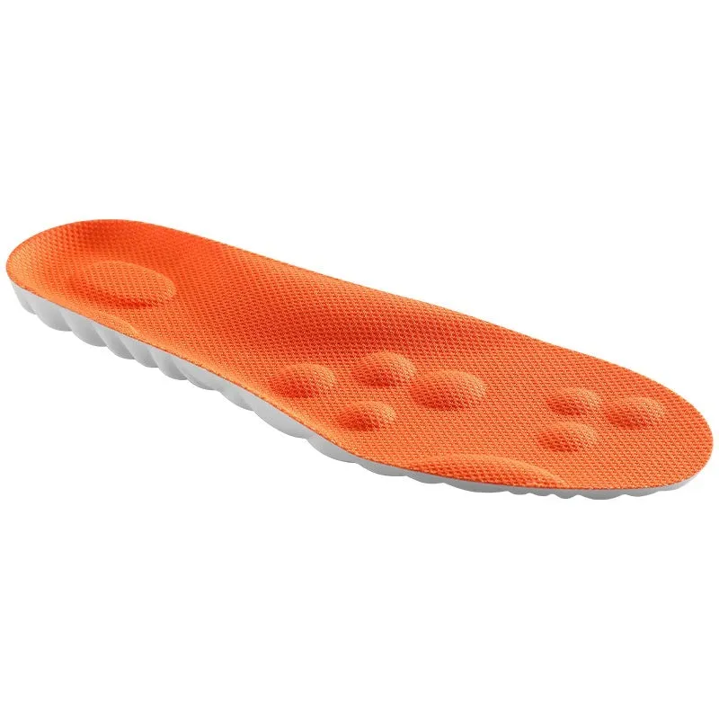 4D Cloud Technology Pu Massage Instep Insole High Elastic Shock Absorption