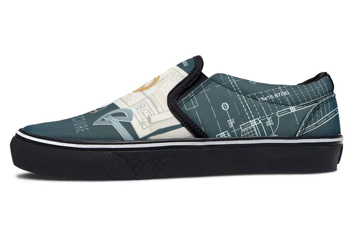 Architecture Slip-On Shoes