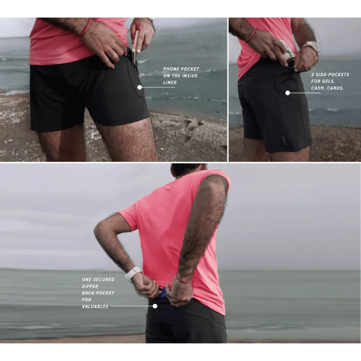 Athlos Men's Distance Shorts