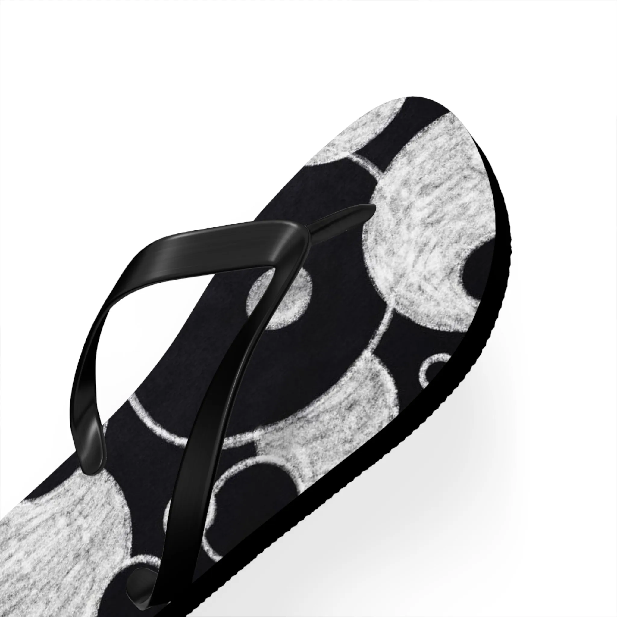 Black Dots - Inovax Flip Flops