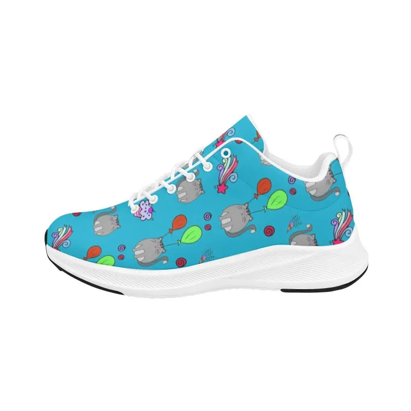 Cats Print Women's Running Shoes