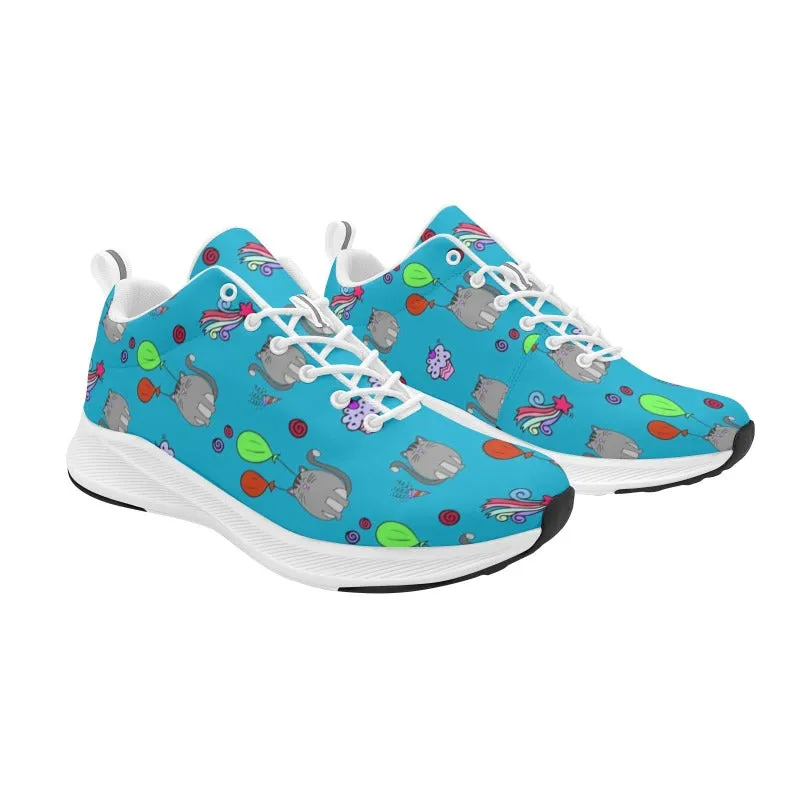 Cats Print Women's Running Shoes