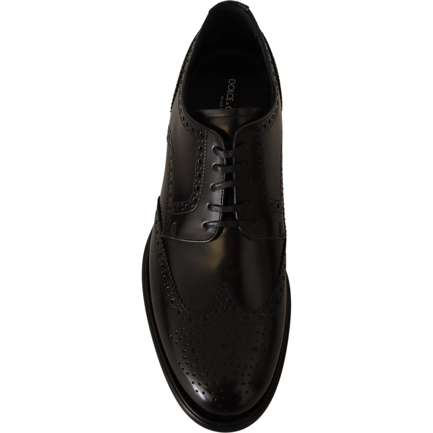 Dolce & Gabbana Elegant Wingtip Derby Oxford Shoes