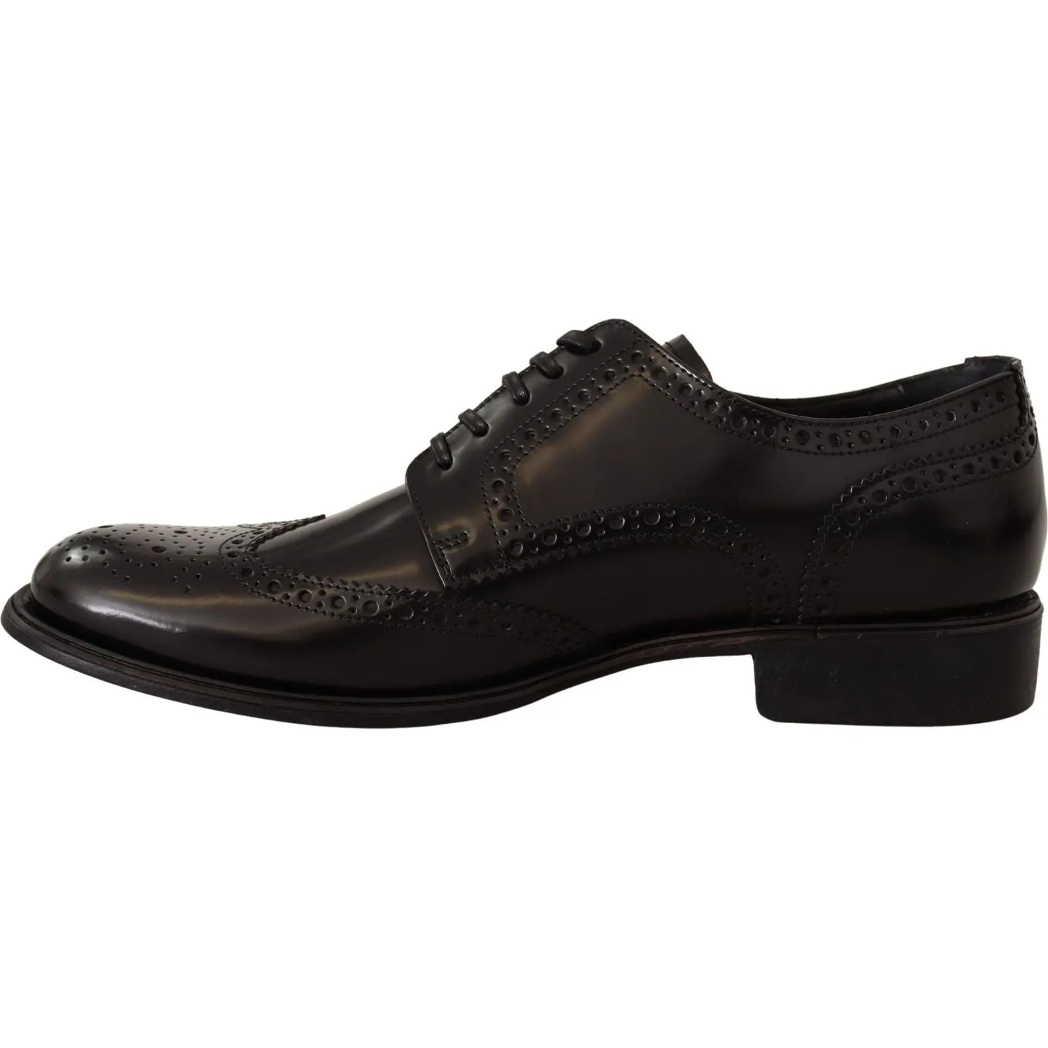 Dolce & Gabbana Elegant Wingtip Derby Oxford Shoes