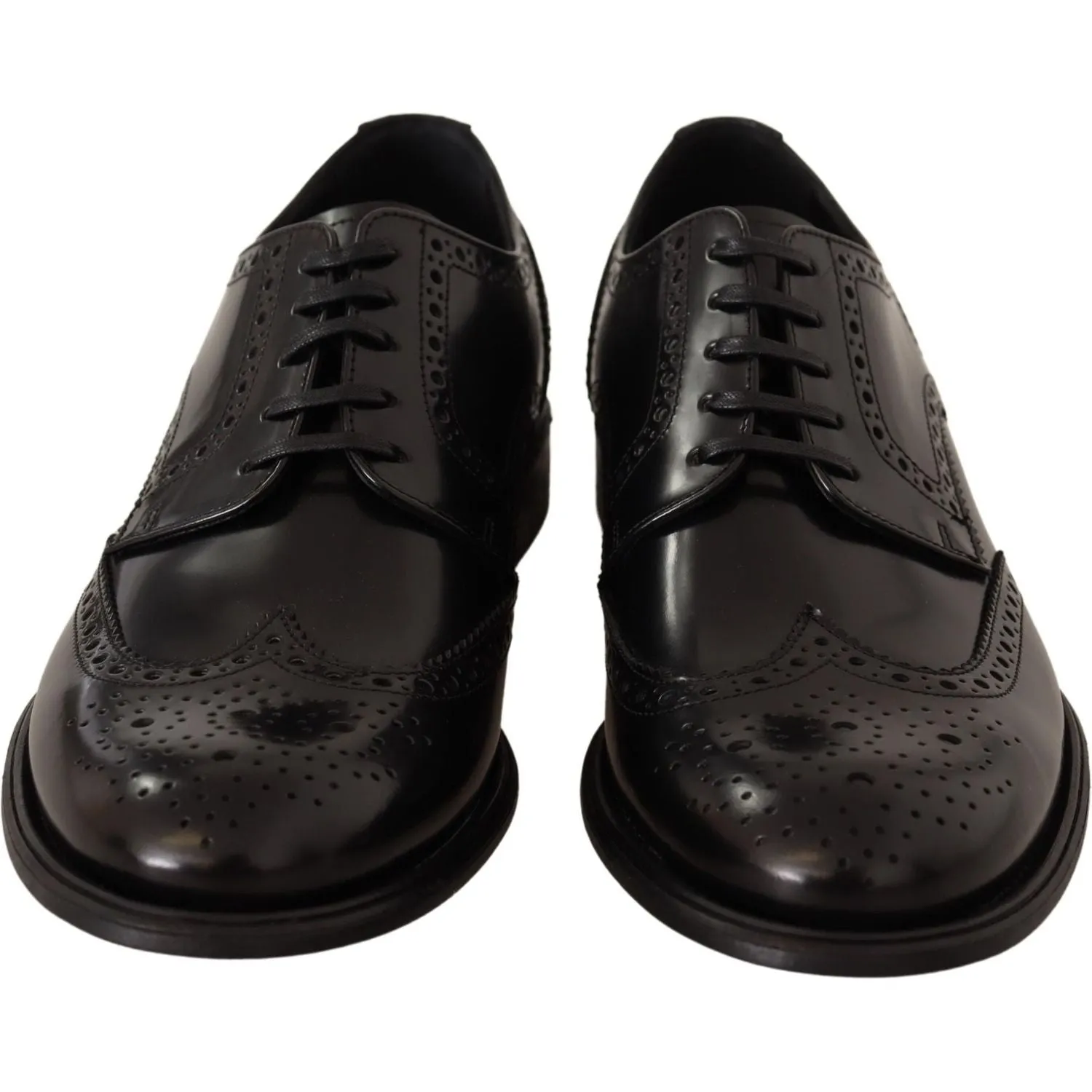 Dolce & Gabbana Elegant Wingtip Derby Oxford Shoes