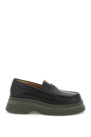 Ganni creeper wallaby loafers