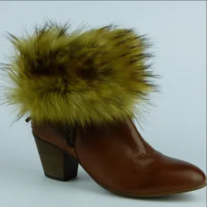 Golden Wolf Ankle Boot Cuffs