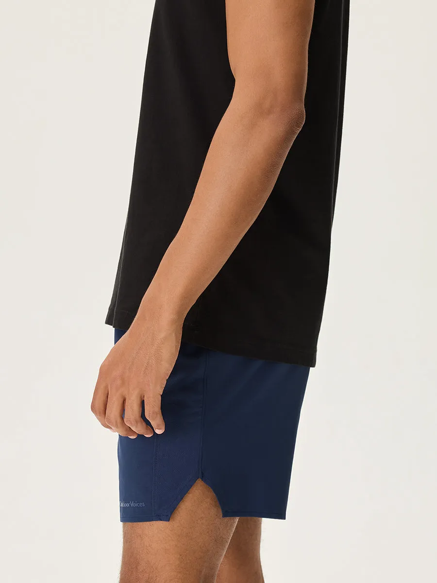 High Stride 7" Short with Pockets - Unlined