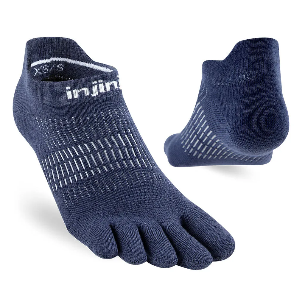 Injinji RUN Womens Lightweight No-Show Running Socks