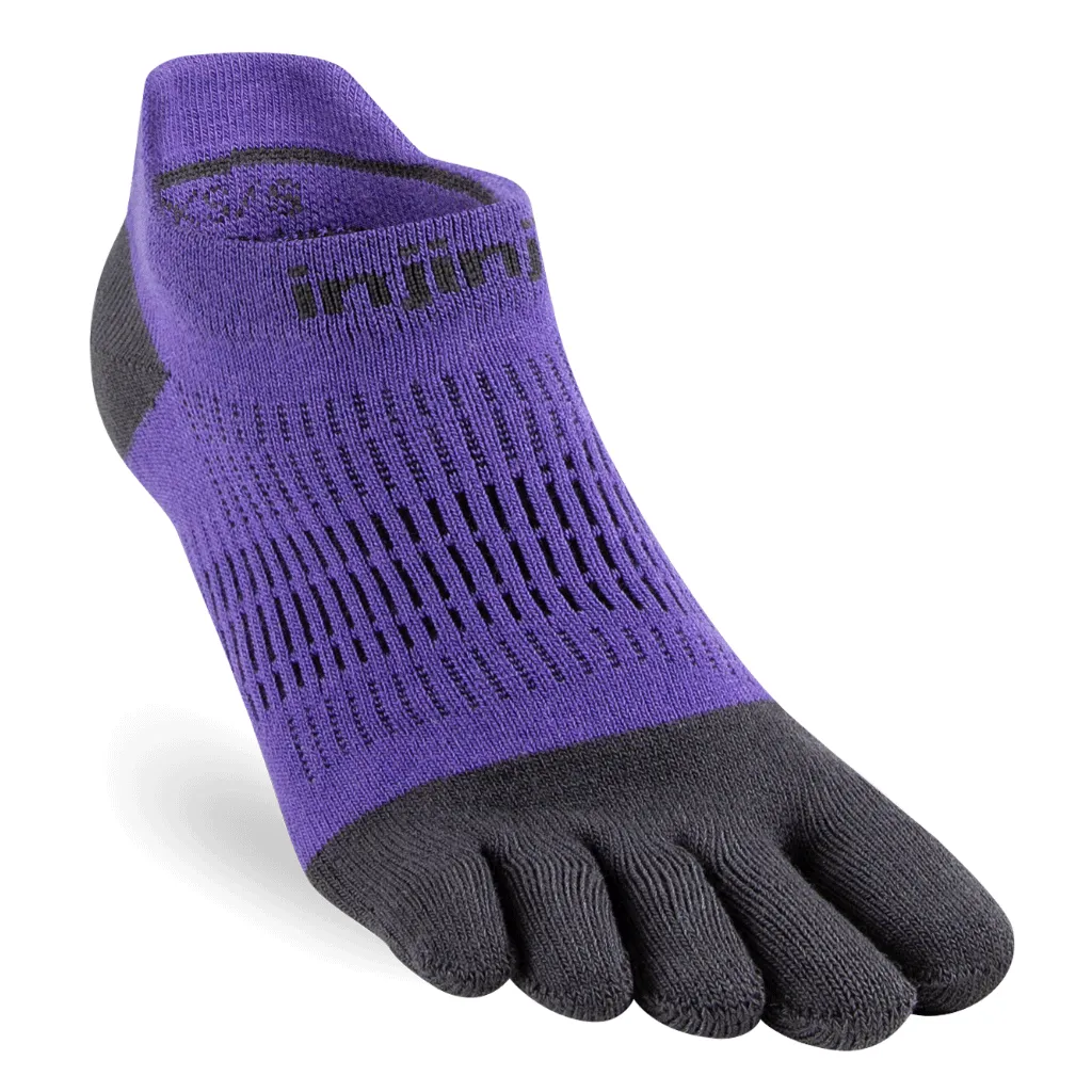 Injinji RUN Womens Lightweight No-Show Running Socks