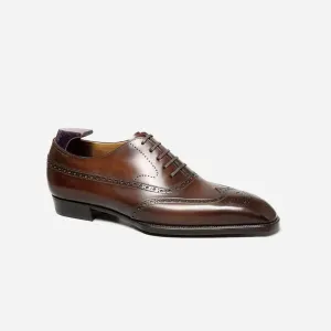 Italian Hand Made Leather Brogue Shoes by Italian Vega®