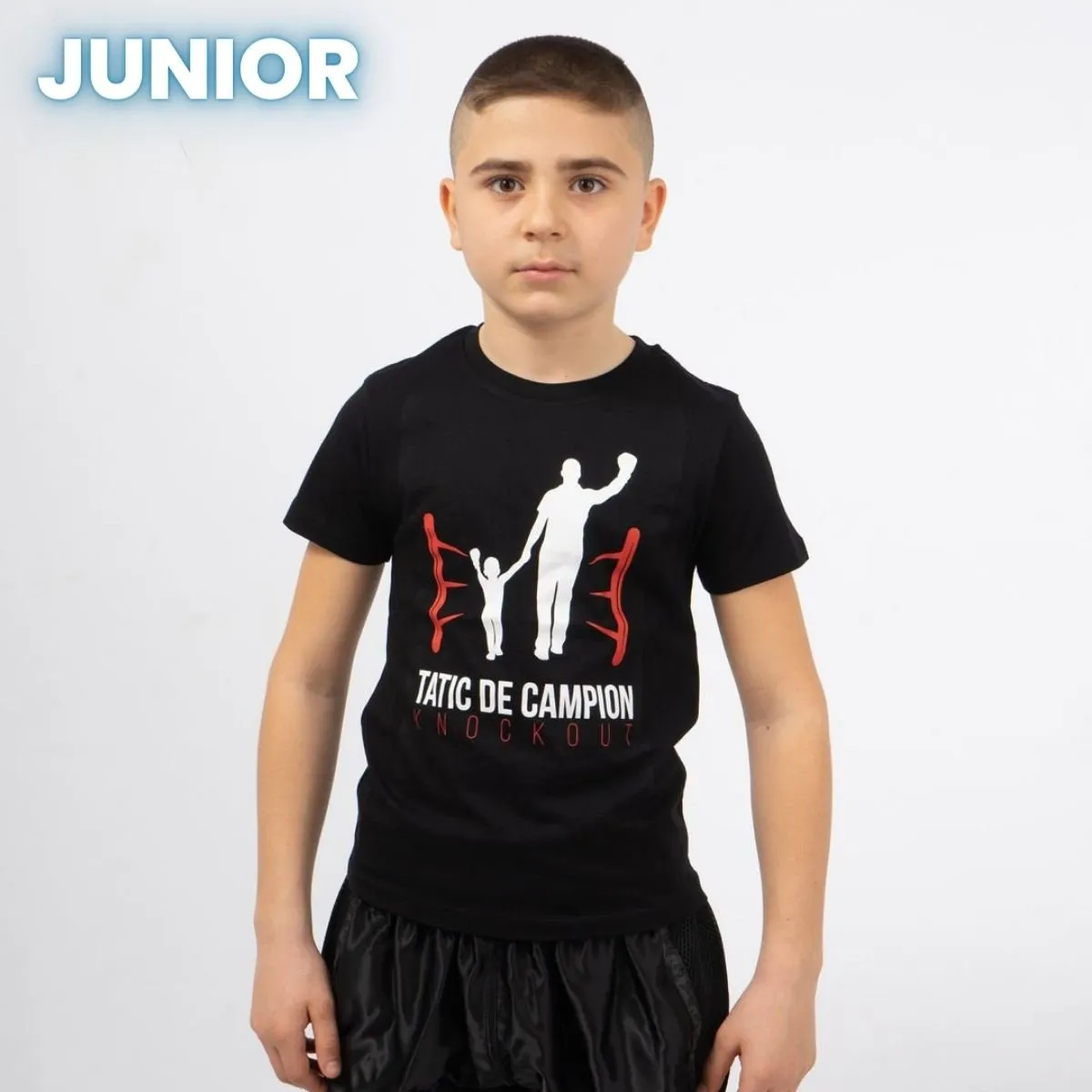 Knockout Champion Dad  Kids T-Shirt