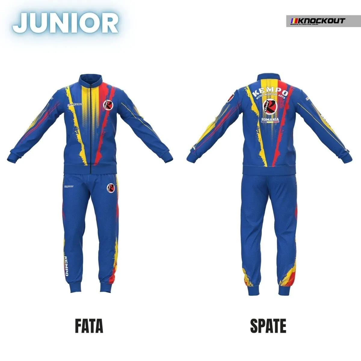 Knockout Kempo Romania Kids Tracksuit