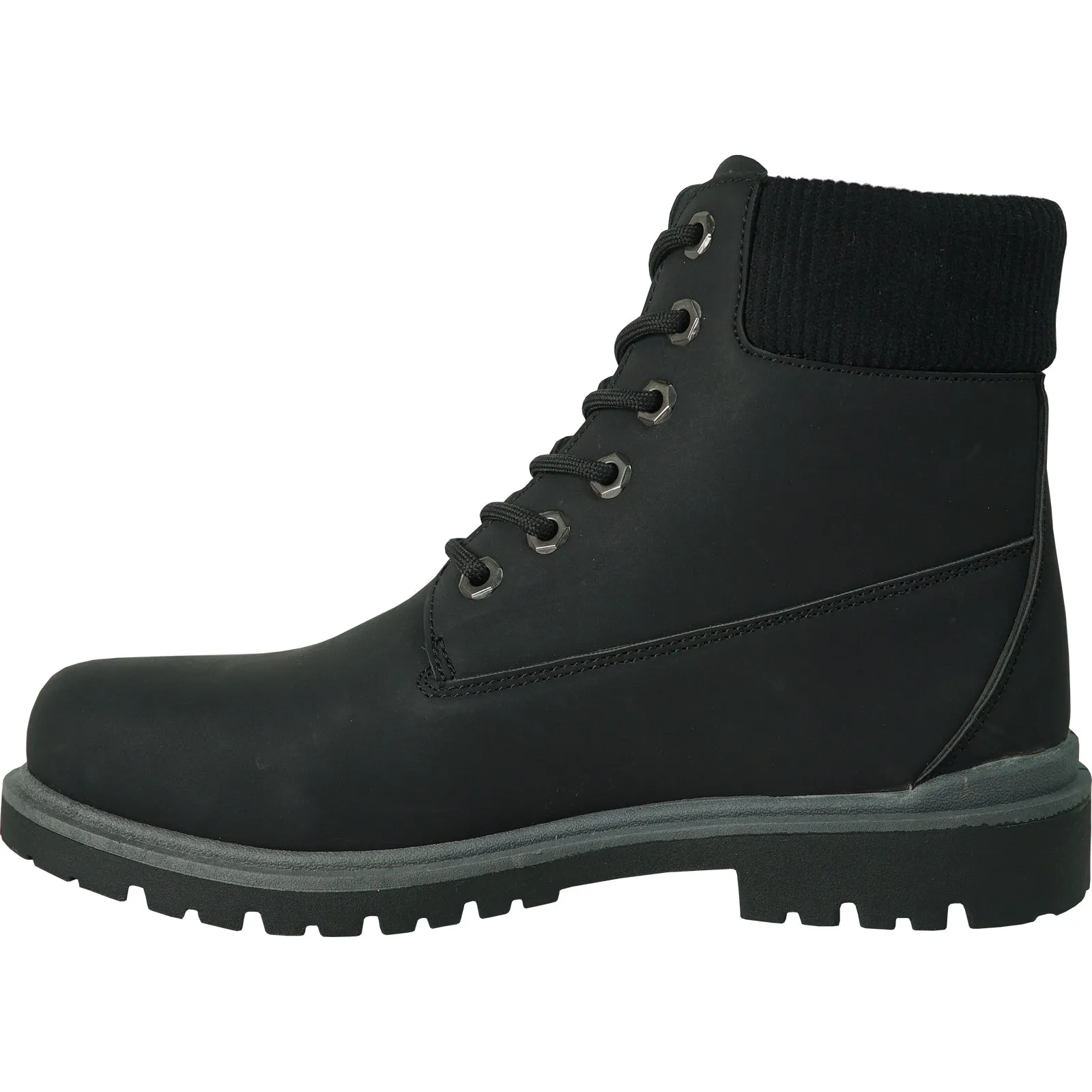 KOZI Men Boot TIME Casual Winter Fur Boot Black - Water Resistant