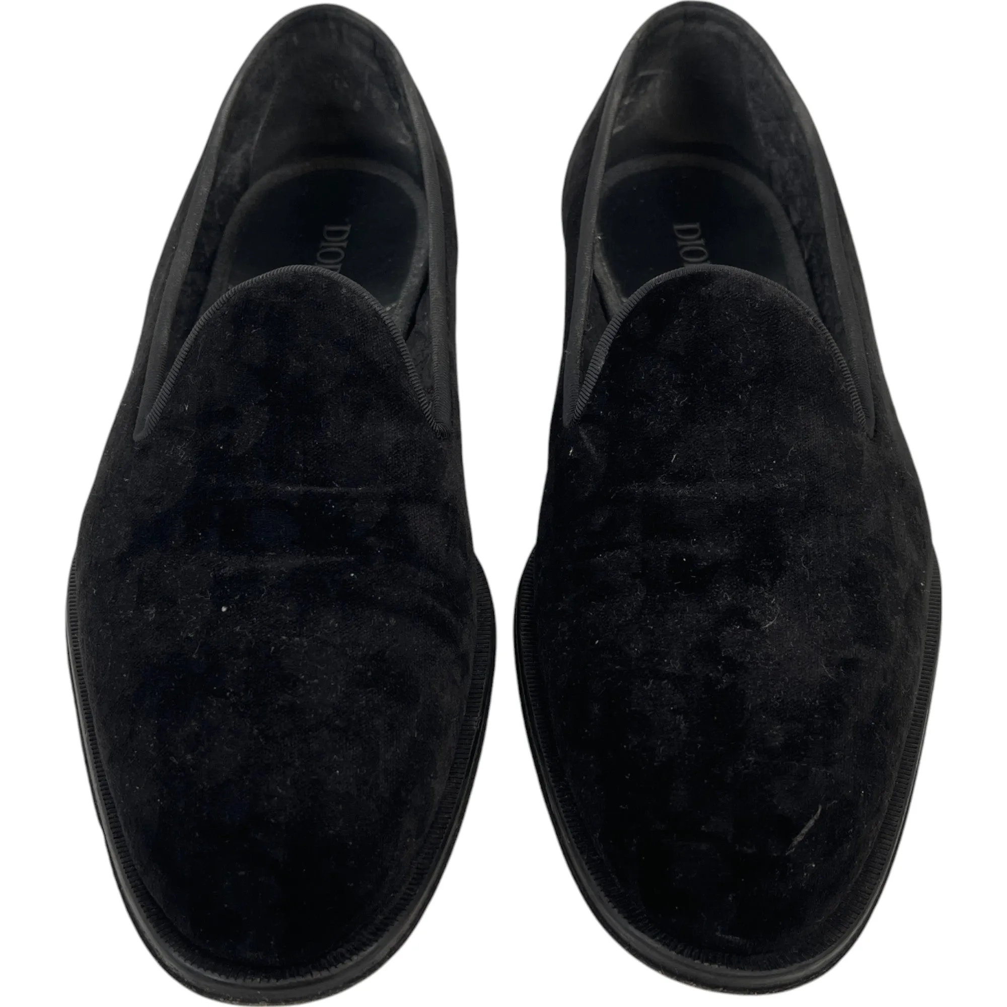 Men's Timeless Oblique Loafers Black Size EU 42 / UK 8