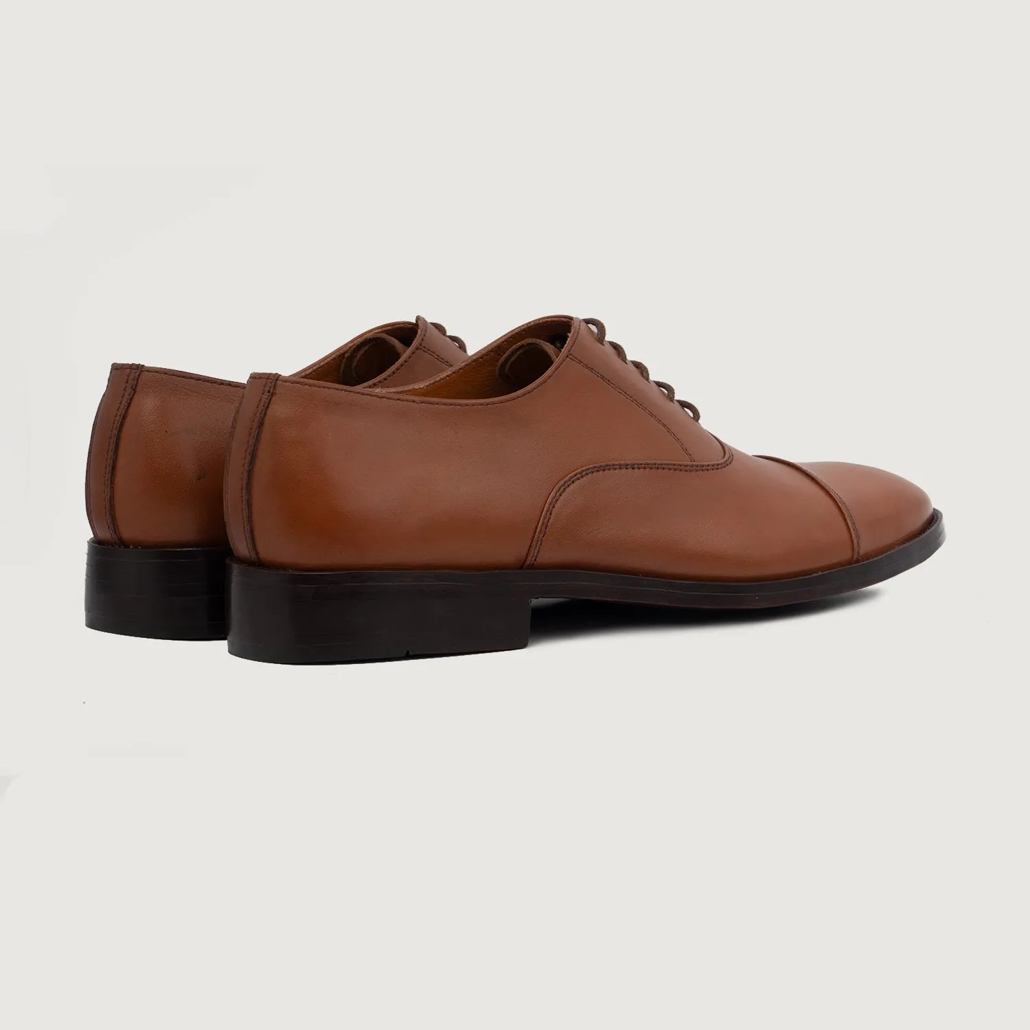 Professor Oxford Tan Leather Shoes