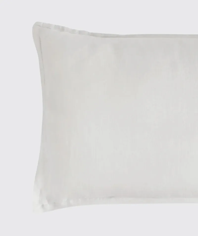 SAMPLE SALE<br>Dove Grey Pillowcase Oxford