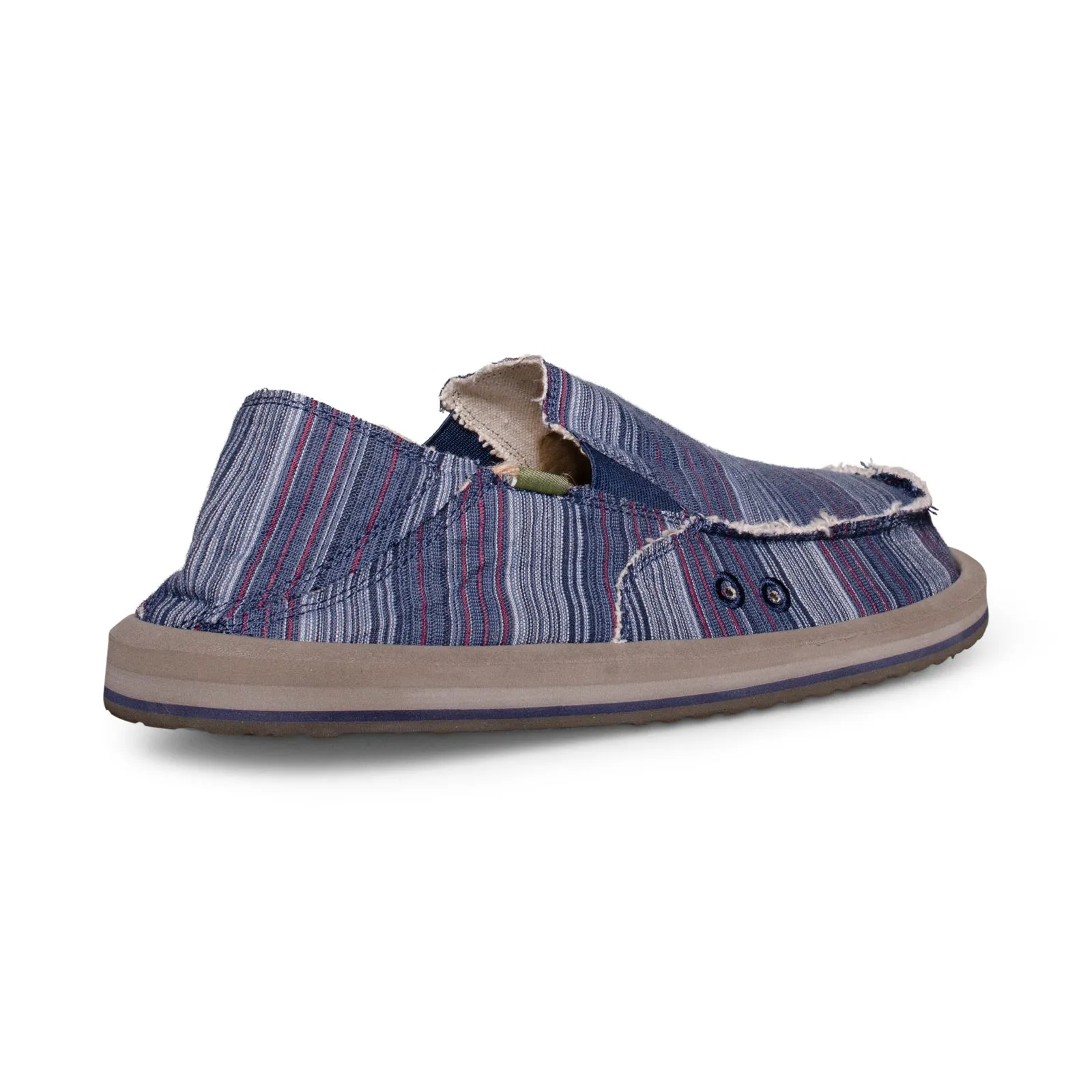 Sanuk x Grateful Dead Vagabond Soft Top Funk Indigo Stripe Shoes - Men's