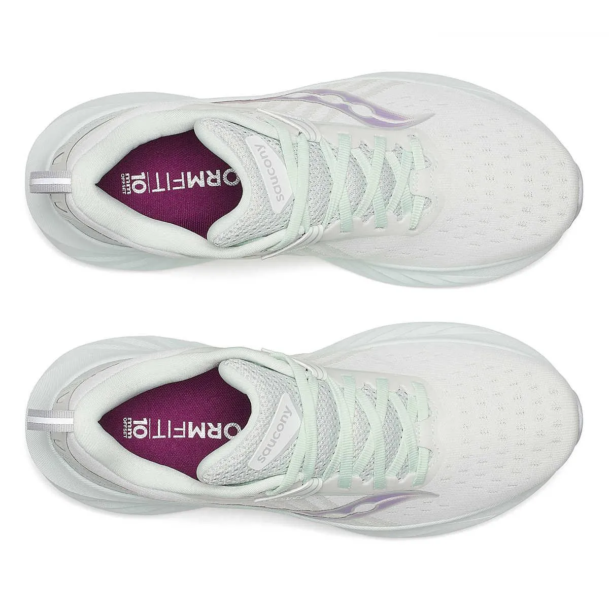 Saucony Women's Triumph 22 Running Shoe White/Foam