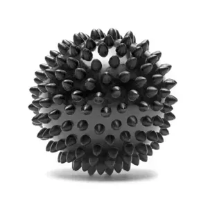 Spiky Massage Ball - Black 9cm