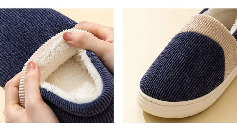 Thick and Warm Cotton Slippers - King Stone Brothers and Co™️