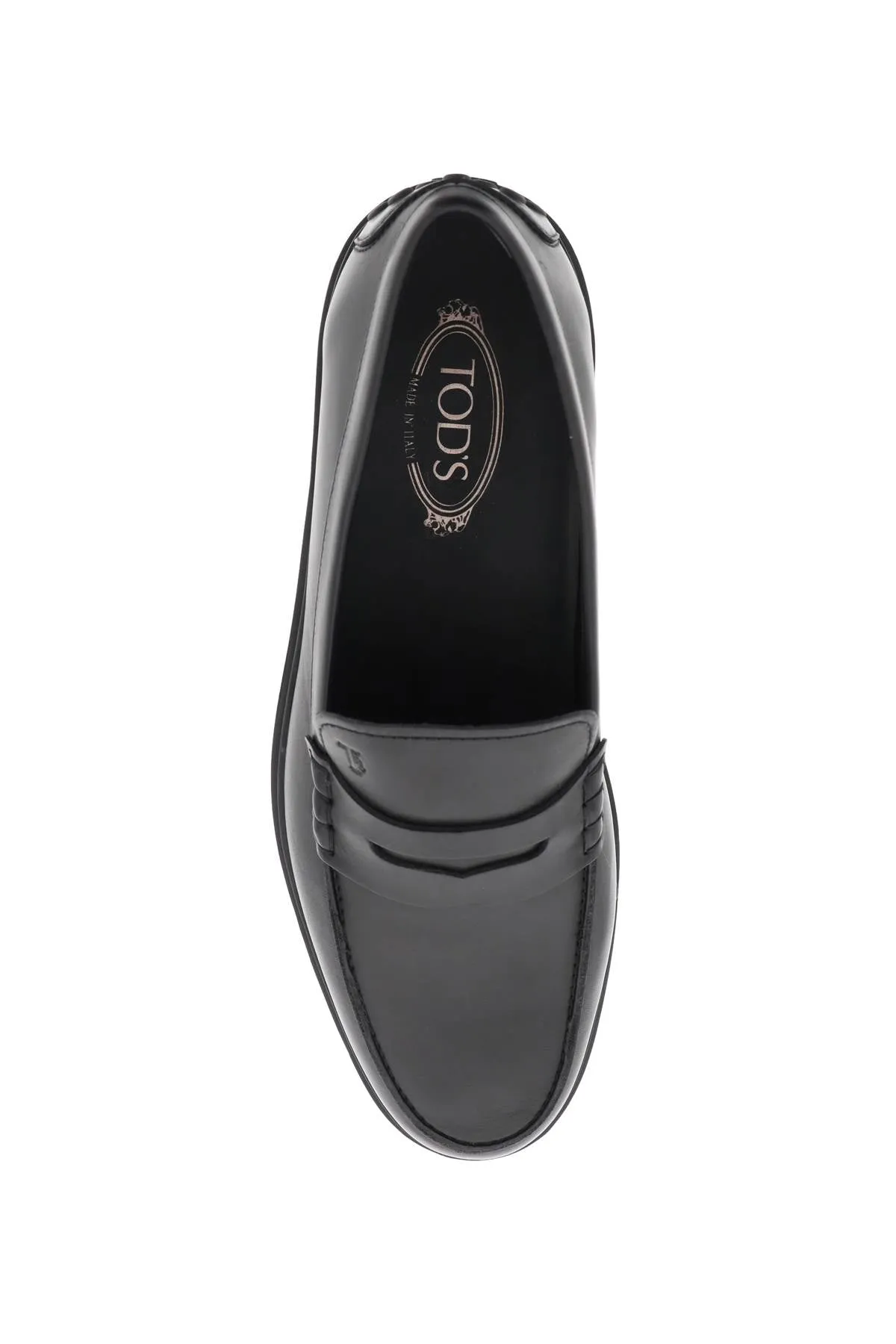 Tod's leather loafers