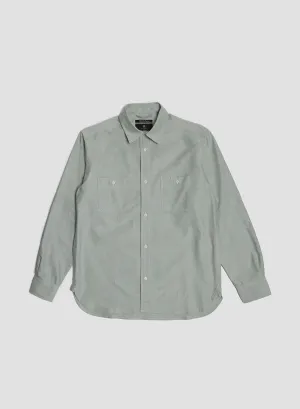 Utility Oxford Work Shirt in Green